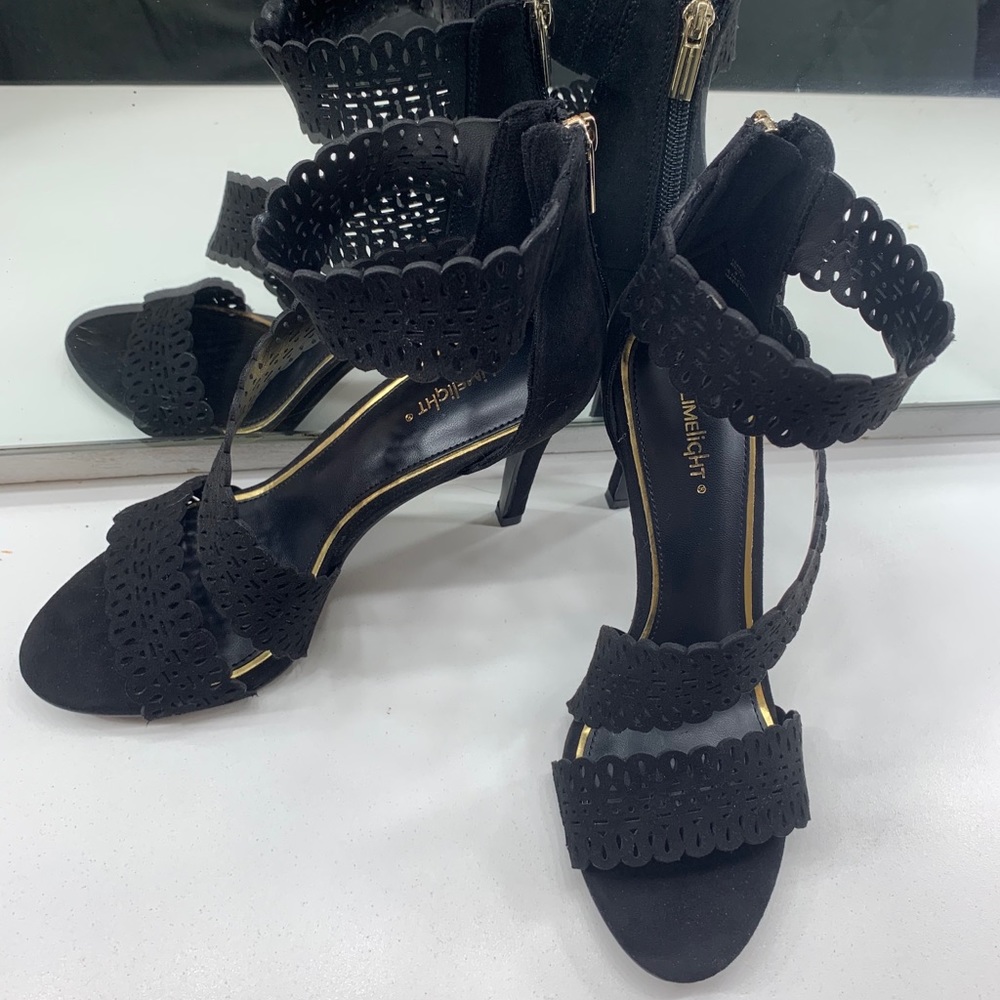 Black high heels
